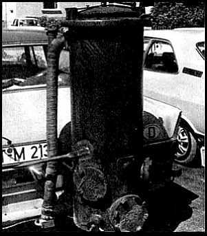 Holzgasflosse - Generator